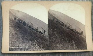 1880s Colorado Stereoview Timber Line Pikes Peak By H W Stormer