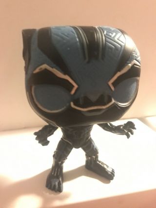 Black Panther Funko Pop Loose Glow In The Dark Wal - Mart Exclusive Read Details