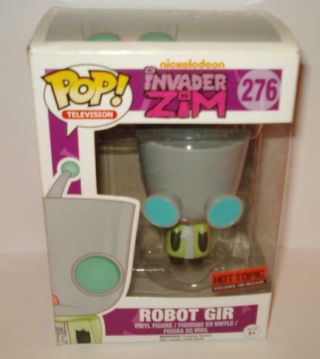 Funko Pop Robot Gir Invader Zim 276 Hot Topic Exclusive Pre - Release