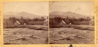 View from the Twin Mountain House.  F.  G.  Weller Stereoview Photo 2