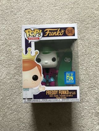 2019 Funko Pop Se Sdcc Fundays Box Of Fun Freddy Surf 
