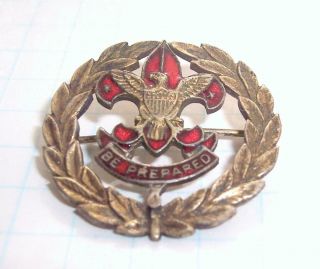 Vintage Boy Scout Leader Collar Pin
