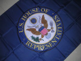 Flag of the USA US United States of America House of Representatives Ensign 3X5 3