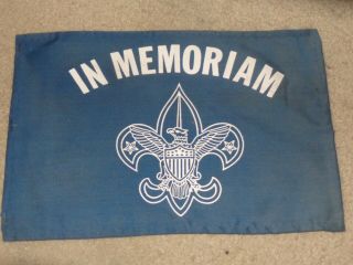 Boy Scout Bsa In Memoriam Fdl 8 X 11 Inches Cemetery Grave Marker Flag
