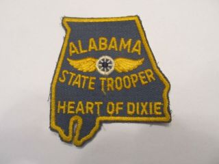 Alabama State Trooper Patch Old Cheese Cloth