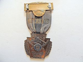 Vintage 1938 Classic " American Legion " Scranton,  Pennsylvania Medal