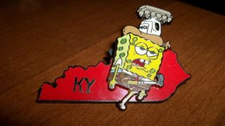 Universal Studios 2009 Spongebob Squarepants Pin Enamel Kentucky