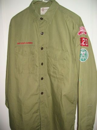 Mooresville Indiana Vintage Boy Scout Shirts (2) And Pants Troop 120