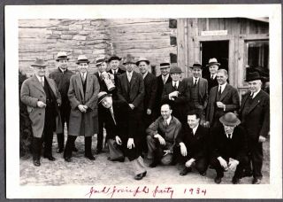 Vintage Photograph 1934 The House That Jack Built Indiana Chicago Illinois Photo