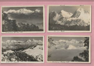 Nepal,  China,  5 Postcards Of Mount Everest,  Makalu