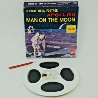 Columbia 8mm Movie Film Nasa Apollo 11 Man On The Moon