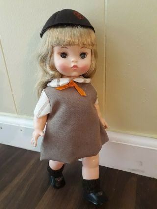 VINTAGE 1960S EFFANBEE GIRL SCOUT BROWNIE DOLL 11  CHILDREN TOYS AMERICAN GIRL 2