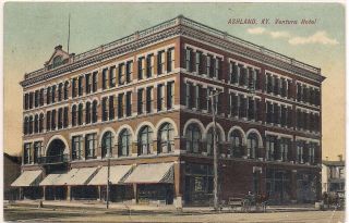 1908 Ashland Kentucky Ky.  Boyd County Postcard