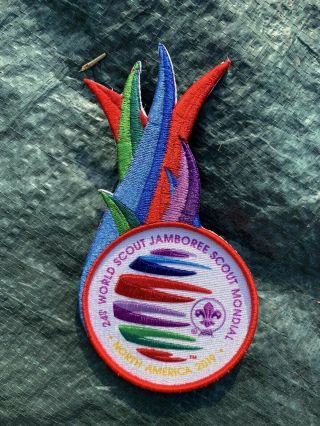 2019 World Boy Scout Jamboree Usa Patch Badge Bsa Contingent Wsj Merit Award