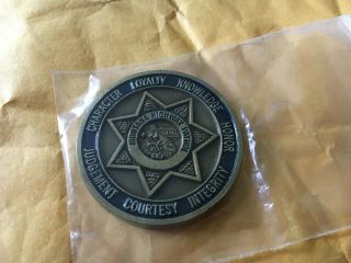 Montana Highway Patrol State Police Challenge Coin