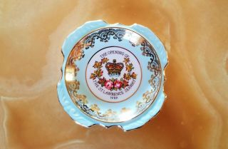 Paragon Miniature Souvenir Plate The Opening Of The St.  Lawrence Seaway 1959