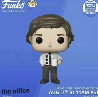 Funko Pop The Office Jim 3 Hole Punch Funko Shop Exclusive Confirmed