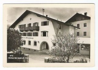 Hotel Altenburg Mutters Bei Innsbruck Tirol Austria Postcard Real Photo
