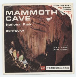 Mammoth Cave National Park Kentucky Viewmaster A846