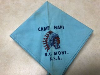 Camp Napi Neckerchief - Montana