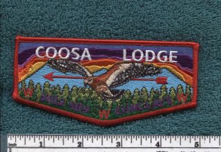 2012 Sr - 9 Sr9 Conclave - Coosa Lodge Delegate Patch -