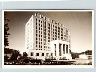 Frankfort Kentucky State Office Building Art Deco Architecture 1951 Rppc