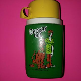 Vintage 1973 Scooby Doo Thermos Bottle.