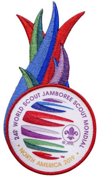 2019 World Boy Scout Jamboree Usa Patch Badge Bsa Contingent Wsj Merit Award