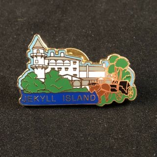 Jekyll Island Souvenir Pin Georgia Tie Tack Pinback