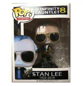 The Infinity Gauntlet Stan Lee (1922 - 2018) 8 Funko Pop Custom /