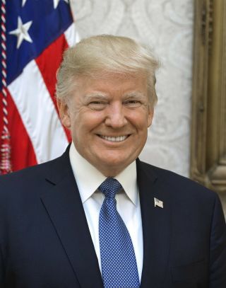 11x14 Official Portrait Of President Donald J.  Trump - Official White House Photo