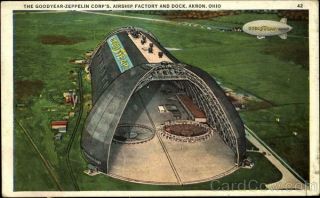 Akron,  Oh The Goodyear Zeppelin Corp 