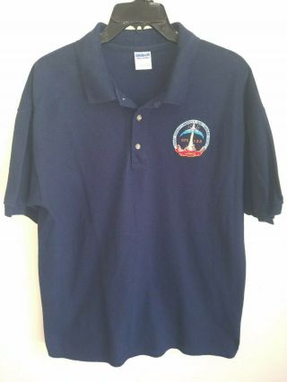 Nasa Space Shuttle Mission Sts 133 Crew Shirt Large W/o Tags,  Astronauts -