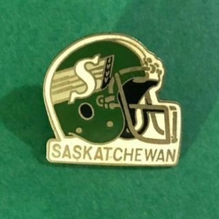 Saskatchewan Roughriders Football Helmet Cfl Canadian Canada Team Lapel Pin