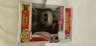 Funko Pop Bugs Bunny Flocked Looney Tunes 307 Target Exclusive