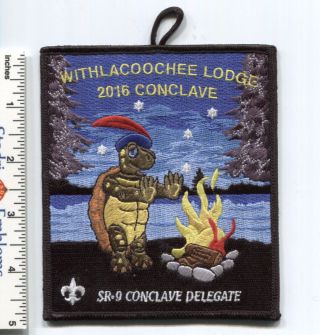 2016 Section Sr - 9 Sr9 Conclave - Withlacoochee Delegate Patch - 1 Per Person