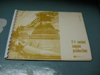 F - 1 Rocket Engine Production Bc 71 - 55 North American Rockwell 1971