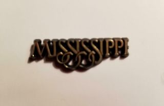 Mississippi Lapel Hat Pin 186