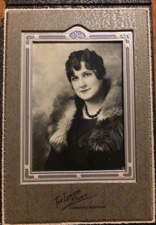 Vintage Photo Of Woman Probably From The 1920 