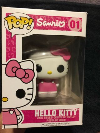 Hello Kitty Sanrio 01 Funko Pop Vaulted/retired Cuteness