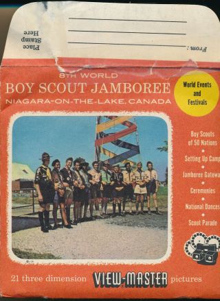 View - Master Packet 435 8th World Boy Scout Jamboree (1955) Nr