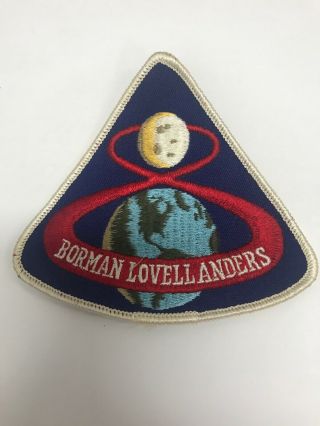 Vintage Apollo 8 Mission Patch Lion Brothers 4 " Nasa Astronaut Space