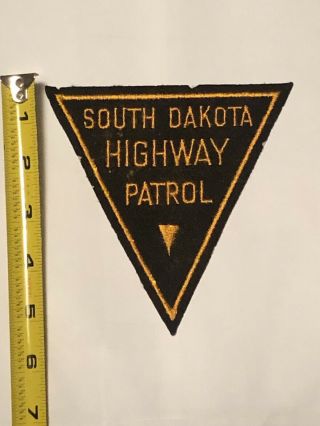South Dakota Highway Patrol Police Patch Obsolete Trooper