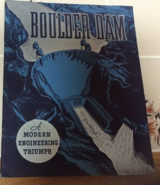 Boulder Dam A Modern Engineering Triumph (barrett Roofing Advertising) Brochure