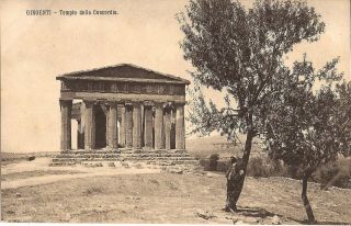 Girgenti / Agrigento,  Sicily - Temple Of Concord - Italy