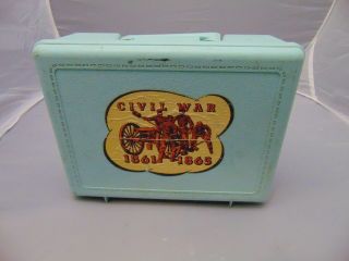 Vintage Lunch Box Landers Frary Clark Civil War 1861 - 1865 Lunch Box Universal