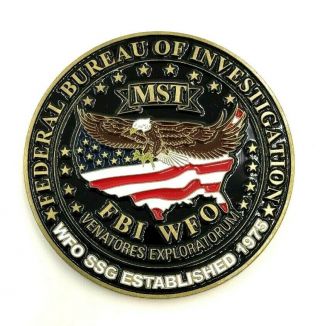 Fbi Federal Bureau Of Investigation Wfo Mst Mobile Surveillance Team Ssg