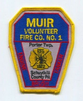 Muir Volunteer Fire Company Number 1 Porter Twp Schuylkill Patch Pennsylvania Pa