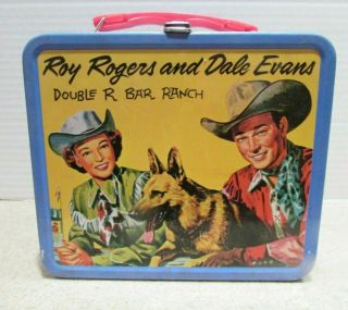 1997 Limited Edition Roy Rogers And Dale Evans Double R Bar Ranch Lunch Box