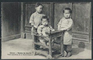 China Old Pc - 3 Orphans Of The Holy Childhood